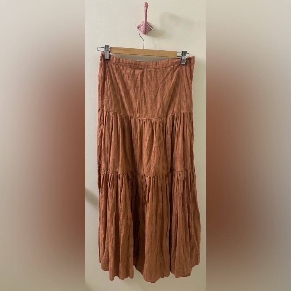 Billabong Burnt Orange Maxi Skirt - Picture 3 of 7